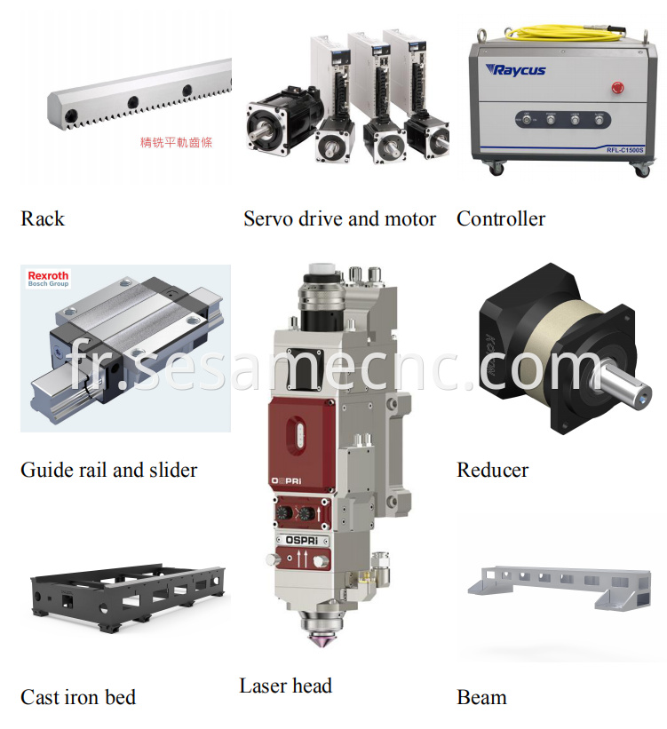 3000w fiber laser cutting machine from China